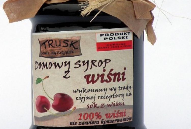 TRUSK Domowy syrop z wiśni 230 ml
